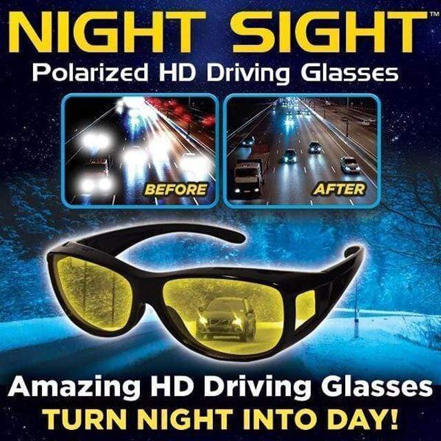 Gadgets d'Eve DRIVISION™ : Lunettes HD De Vision Diurne/Nocturne