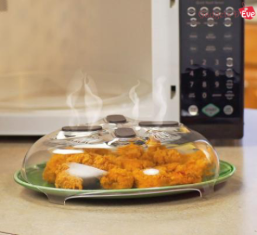 Gadgets d'Eve cuisine HOVEREVE ™ : Une couverture alimentaire pour micro-ondes