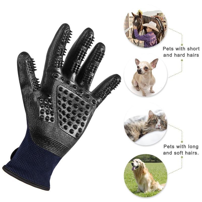 Gadgets d'Eve beauté PETGRO™_: Gants de soins pour les animaux de compagnie