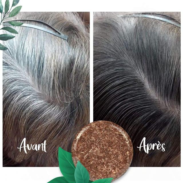 BARSHO™ : Shampoing Solide Naturel pour Restorer la Couleur Naturel de vos Cheveux